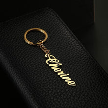 Load image into Gallery viewer, Cursive Name keychain
