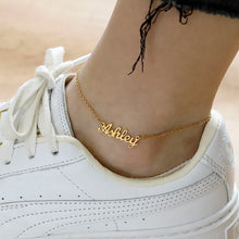 Load image into Gallery viewer, Classy Name Anklet
