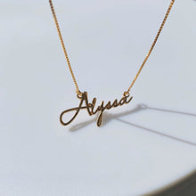 Load image into Gallery viewer, Signature-II Name Necklace
