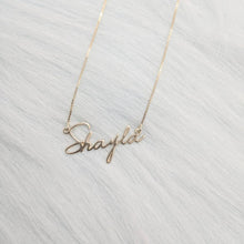 Load image into Gallery viewer, Signature-II Name Necklace
